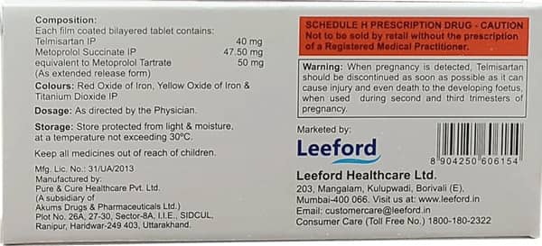 Venpres M 50mg Strip Of 10 Tablets