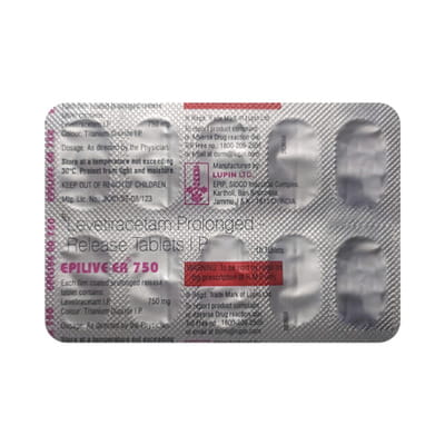 Epilive Er 750mg Strip Of 10 Tablets