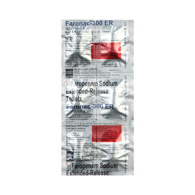 Faronac Er 300 Strip Of 10 Tablets