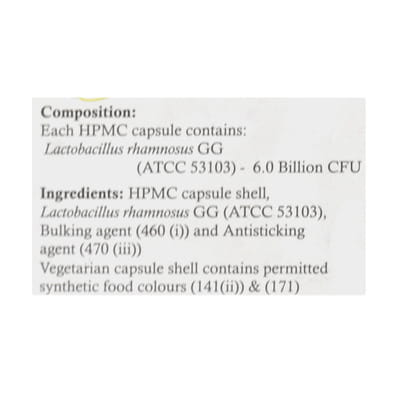 Bifilac Gg Sugar Free Strip Of 10 Capsules