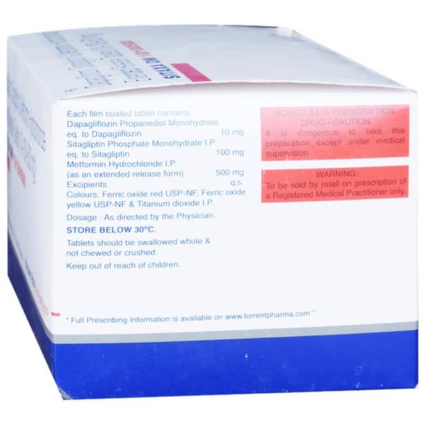 Sitaxa Dm 10/100/500mg Strip Of 10 Tablets