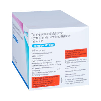 Tenglyn M 500 Strip Of 10 Tablets