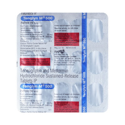 Tenglyn M 500 Strip Of 10 Tablets