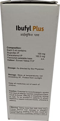 Ibufyl Plus Bottle Of 60ml Suspension