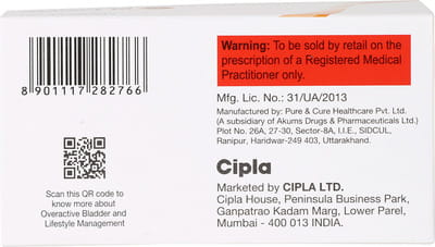 Soliact M 25mg Strip Of 10 Tablets