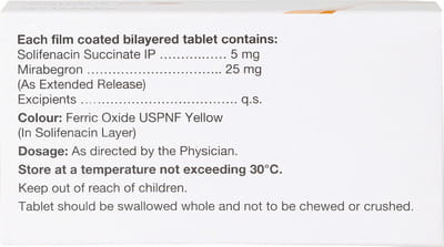 Soliact M 25mg Strip Of 10 Tablets