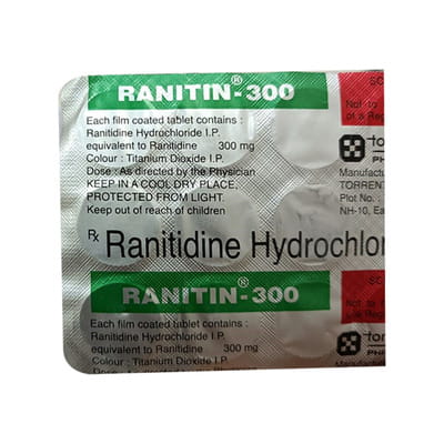 Ranitin 300mg Strip Of 20 Tablets