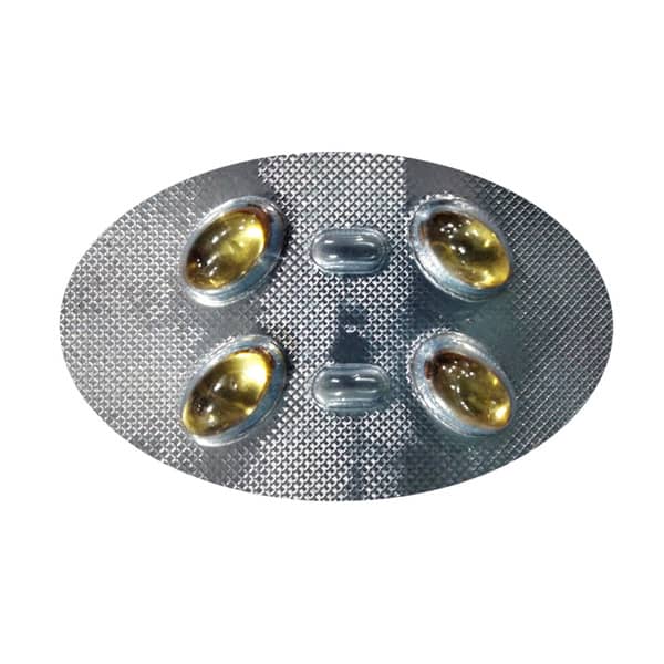 D3 Henz 60k Strip Of 4 Softgel Capsules