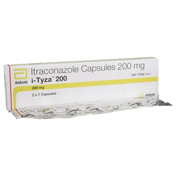 I Tyza 200mg Strip Of 10 Capsules