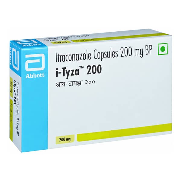 I Tyza 200Mg Strip Of 10 Capsules