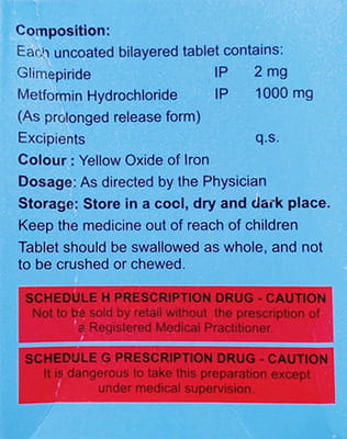 Endoglim M 2mg Strip Of 15 Tablets