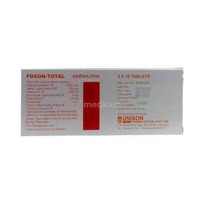 Fdson Total Strip Of 10 Tablets