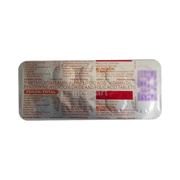Fdson Total Strip Of 10 Tablets