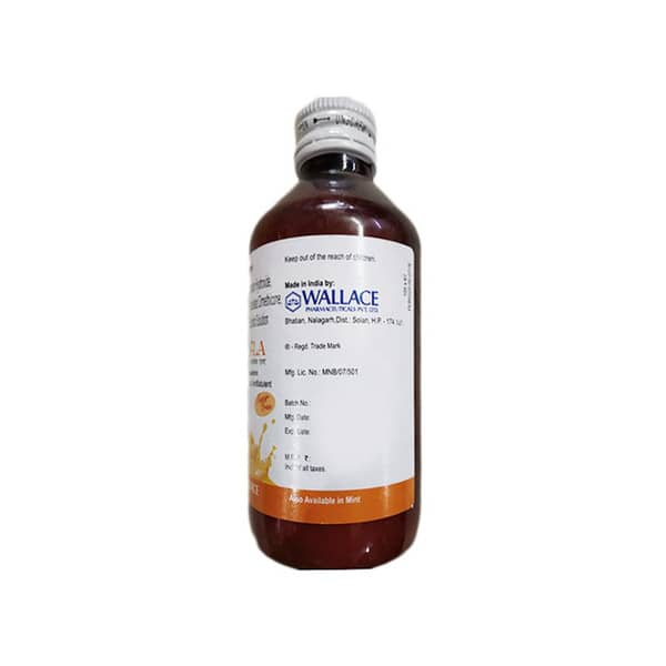 Diovol La Exotic Orange Sugar Free Bottle Of 170Ml Solution