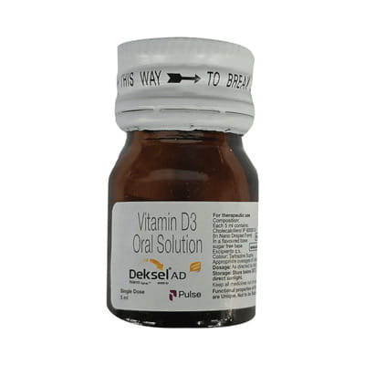 Deksel Ad Nano Sugar Free Bottle Of 5ml Syrup