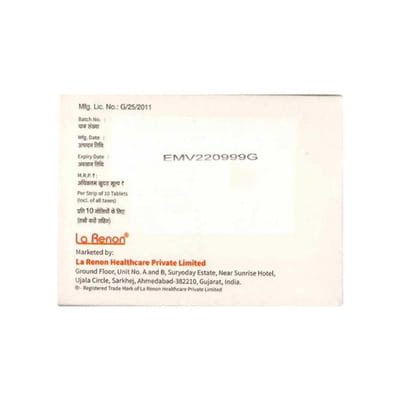 Sitahenz D 100mg Strip Of 10 Tablets