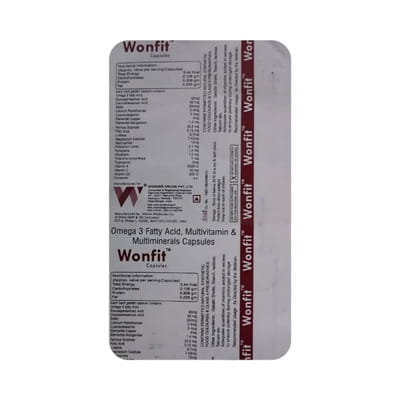 Wonfit Strip Of 10 Capsules