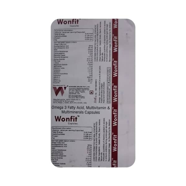 Wonfit Strip Of 10 Capsules