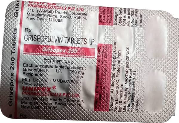Grisopex 250 Tablet