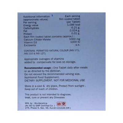 Nucical Strip Of 10 Tablets