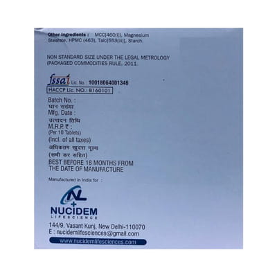 Nucical Strip Of 10 Tablets