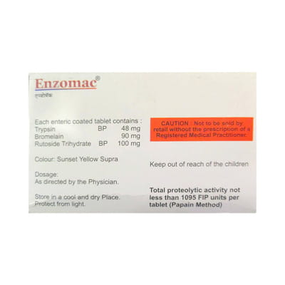 Enzomac Fast Strip Of 10 Tablets