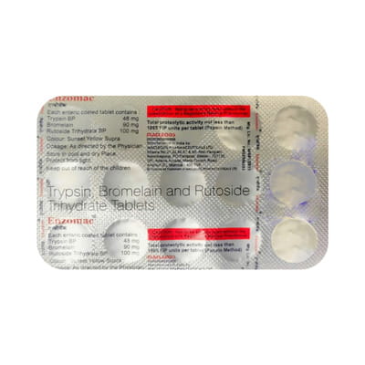 Enzomac Fast Strip Of 10 Tablets