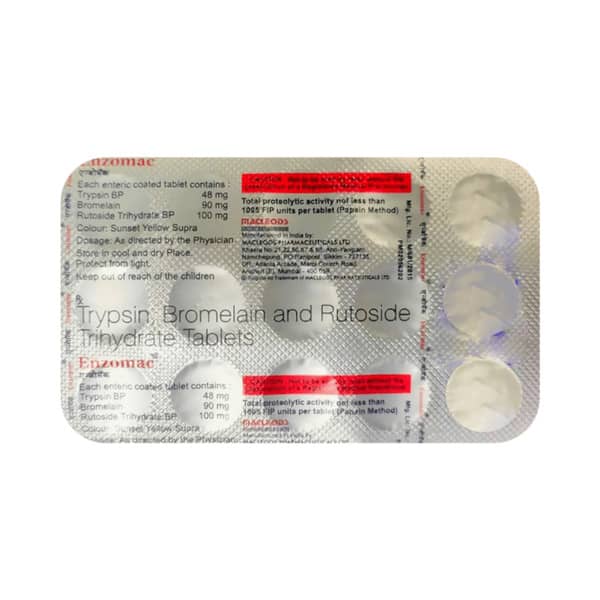 Enzomac Fast Strip Of 10 Tablets