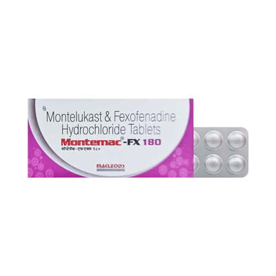 Montemac Fx 180 Strip Of 10 Tablets