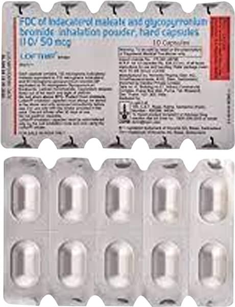 Loftair 110/50mcg Strip Of 10 Inhalation Capsules