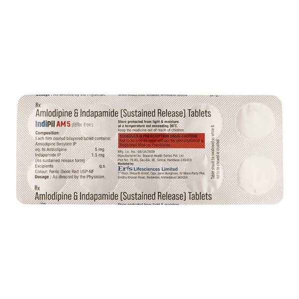 Indipil Am 5mg Strip Of 10 Tablets
