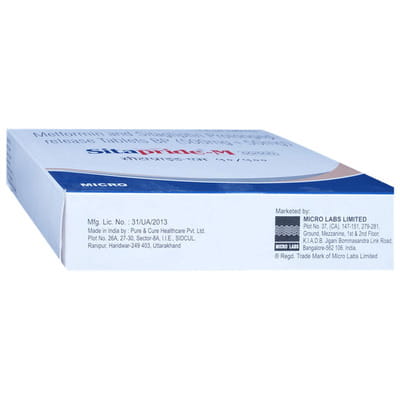 Sitapride M 50/500mg Strip Of 15 Tablets