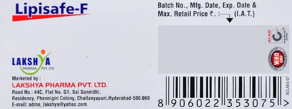 Lipisafe F 10mg Strip Of 10 Tablets