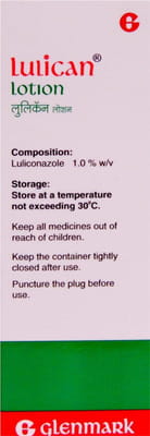 Lulican 1% Bottle Of 30ml Lotion