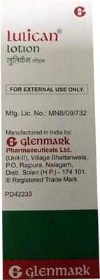 Lulican 1% Bottle Of 30ml Lotion