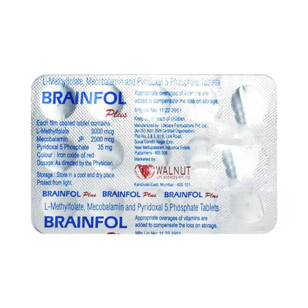 Brainfol Plus Strip Of 15 Tablets