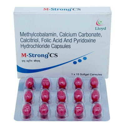 M Strong Cs Strip Of 15 Softgel Capsules