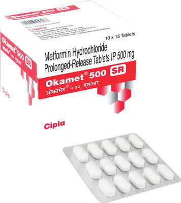 Okamet Sr 500mg Strip Of 15 Tablets