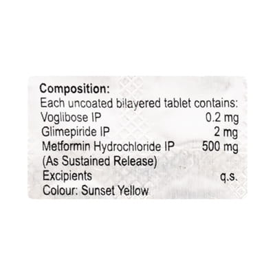 Mpride V 2mg Strip Of 15 Tablets