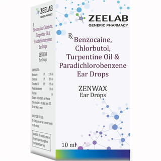 Zenwax Bottle Of 10ml Ear Drops