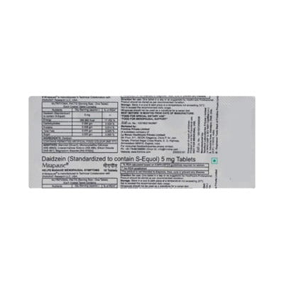 Mirapause 5mg Strip Of 10 Tablets