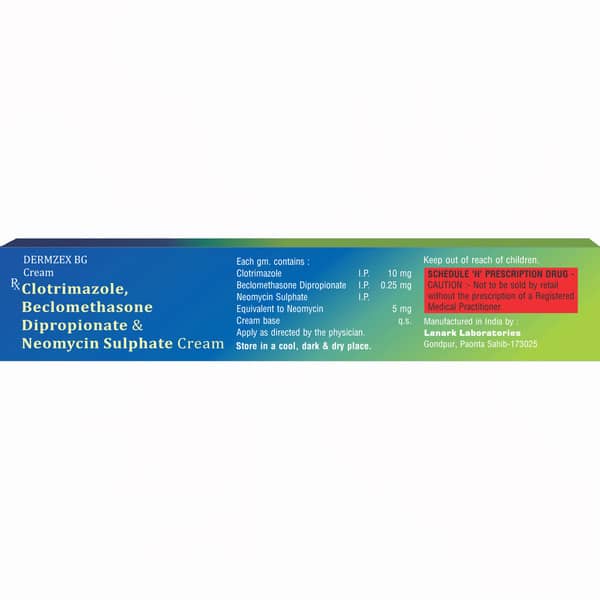 Dermzex Bg Tube Of 15gm Cream