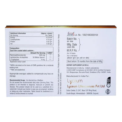 Populas Gold Strip Of 10 Tablets