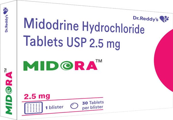 Midora 2.5mg Strip Of 30 Tablets