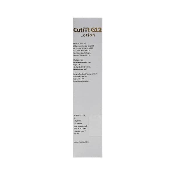 Cutiyt G12 Tube Of 30ml Lotion