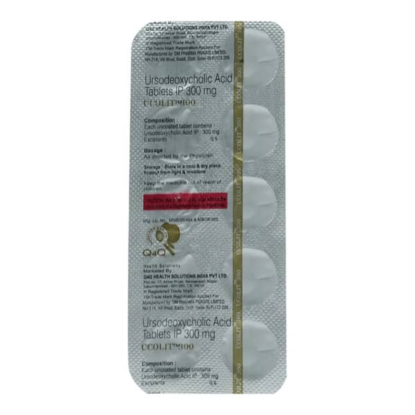 Ucolit 300Mg Strip Of 10 Tablets