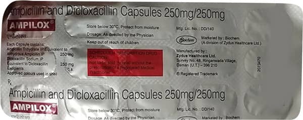 Ampilox Strip Of 15 Capsules