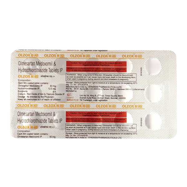 Olzox H 40mg Strip Of 15 Tablets