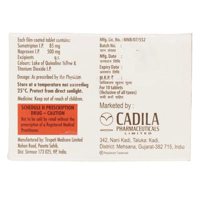 Vasograin Plus Plus Strip Of 10 Tablets