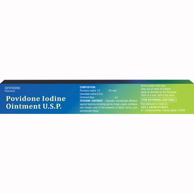 Zevodine Tube Of 20gm Ointment